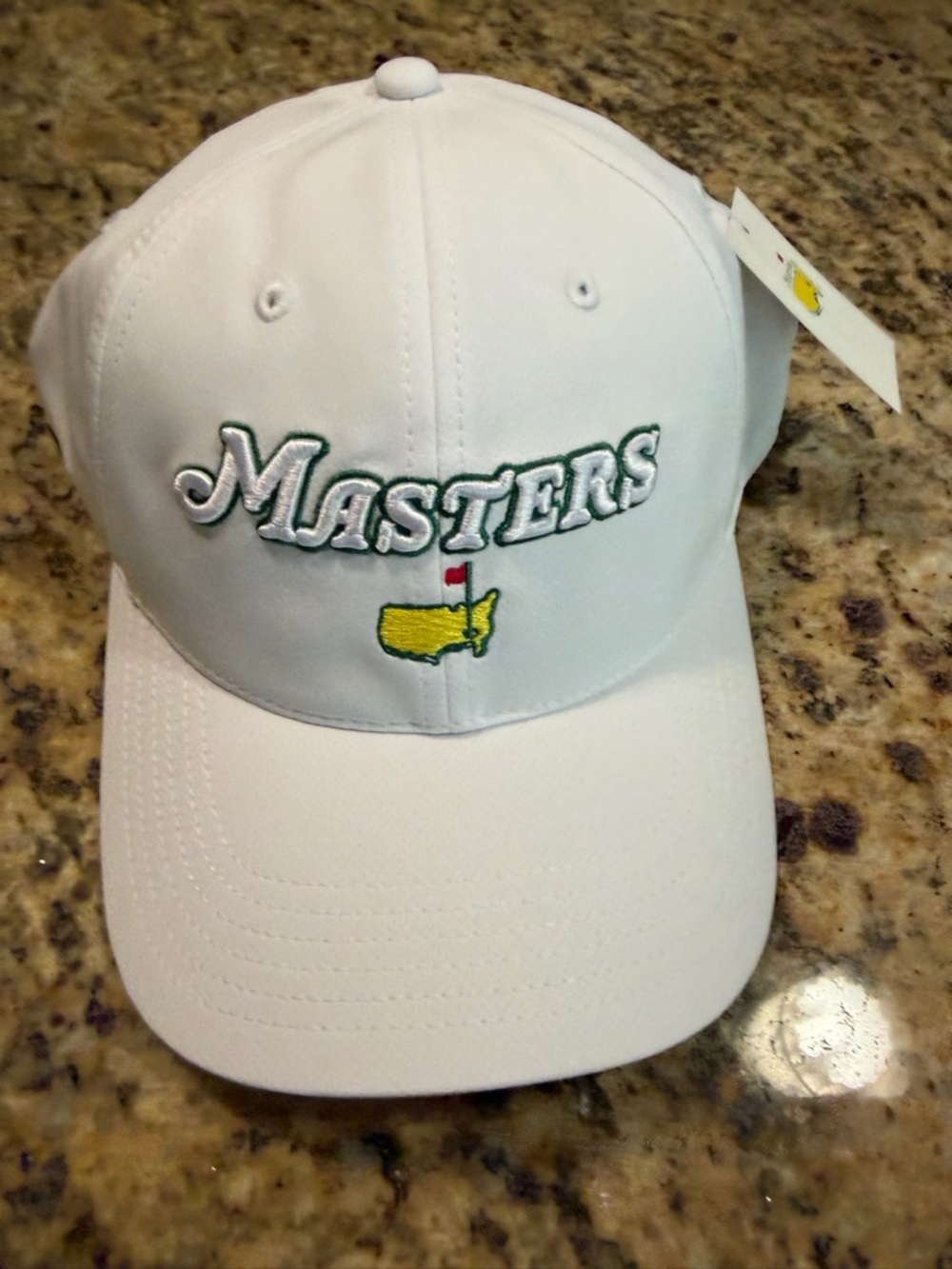 Masters 2026 Embroidered White Hat NWT